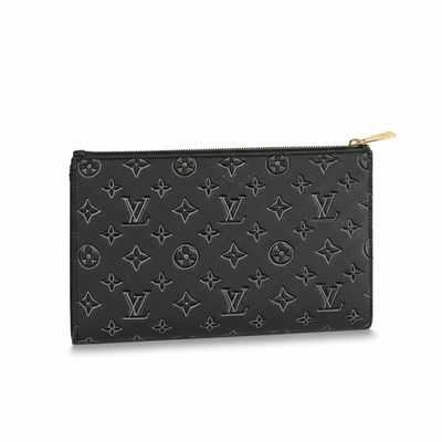 Μίνι πορτοφόλια Pochette σχεδιαστών δέρματος σκιών μονογραμμάτων για να πάει Louis Vuitton