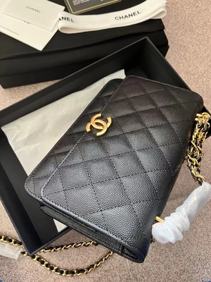 Κλασική KWOC αλυσίδα στη μικρή τσάντα AP3019 της Chanel πορτοφολιών