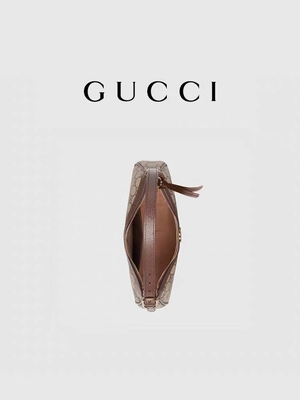 Μικρή GG ανώτατη τσάντα GUCCI Ophidia ώμων Underarm δέρματος καμβά