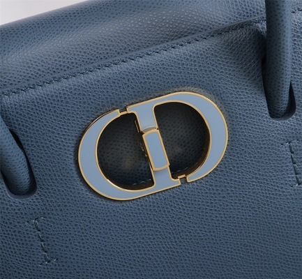 Μαρκαρισμένη Dior γυναικεία τσάντα δερμάτων βοδιού μέσο ST Honoré Tote D6718