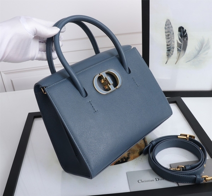 Μαρκαρισμένη Dior γυναικεία τσάντα δερμάτων βοδιού μέσο ST Honoré Tote D6718