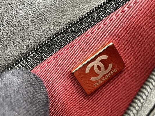 Προβιά χρυσό Preloved που μαρκάρεται την τσάντα Chanel 19 την τσάντα χτυπημάτων μίνι cOem