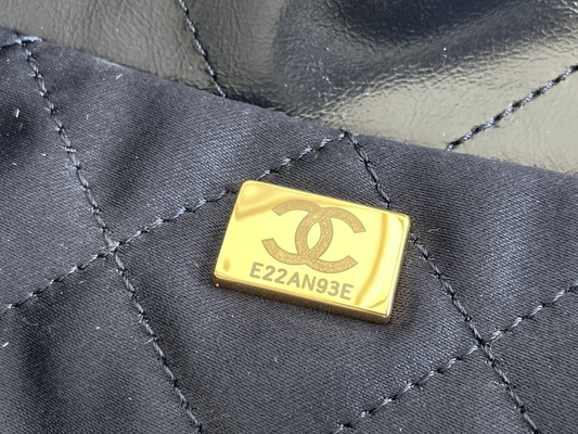 22S ναυτικό Chanel 22 δερμάτων βοδιού απορριμμάτων ODM τσαντών «τσαντών» μικρός