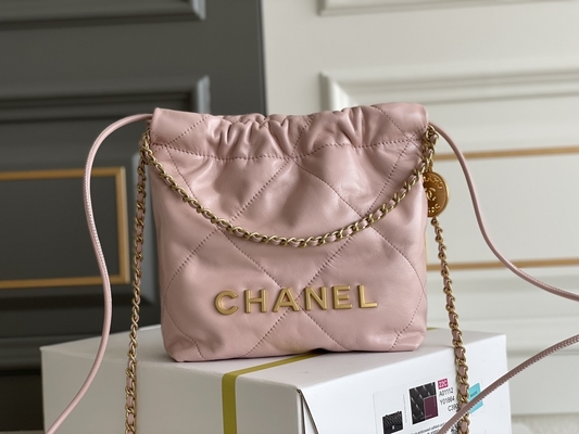 Chanel που μαρκάρεται το ΜΊΝΙ 22S δέρμα βοδιού γυναικείων τσαντών 22B ρόδινο άσπρο μαύρο κίτρινο