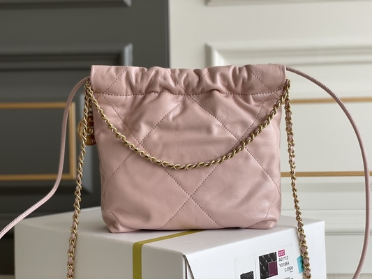 Chanel που μαρκάρεται το ΜΊΝΙ 22S δέρμα βοδιού γυναικείων τσαντών 22B ρόδινο άσπρο μαύρο κίτρινο