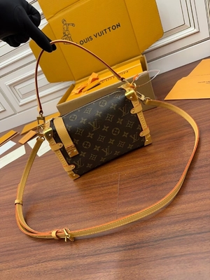 Καφετί Presbyopic καμβά μονόγραμμα κορμών της Louis Vuitton LV δευτερεύον βαλίτσα ΠΡΩΘΥΠΟΥΡΓΟΎ τσάντα