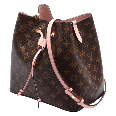 Μαύρη τσάντα μονογραμμάτων της Louis Vuitton NéOnoé χιλ. περιποίησης δέρματος
