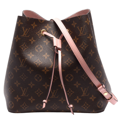 Μαύρη τσάντα μονογραμμάτων της Louis Vuitton NéOnoé χιλ. περιποίησης δέρματος