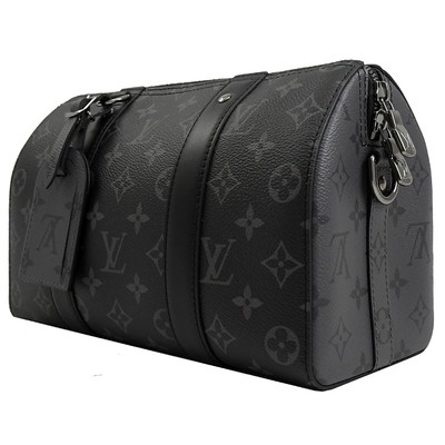 Κλασικός Jacquard τσαντών ΠΌΛΕΩΝ KEEPALL της LV έκλειψης μονογραμμάτων σταυρός καμβά - τσάντα της Βοστώνης σωμάτων