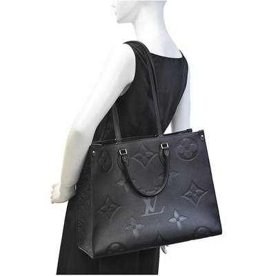 Μαρκαρισμένο σχεδιαστής μονόγραμμα της Louis Vuitton M44925 OnTheGo GM τσαντών των ατόμων