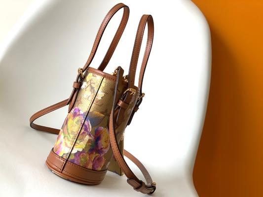 Μεταλλικές τσάντες M81724 κάδων της Louis Vuitton Neverfull λουλουδιών
