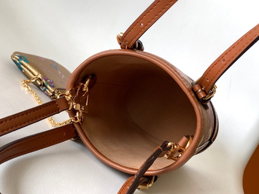 Μεταλλικές τσάντες M81724 κάδων της Louis Vuitton Neverfull λουλουδιών
