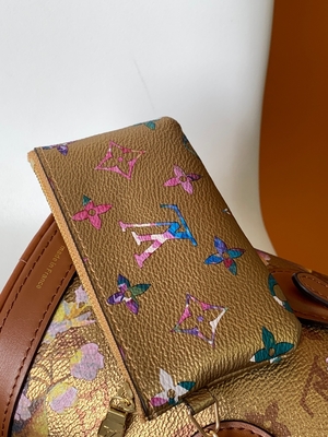 Μεταλλικές τσάντες M81724 κάδων της Louis Vuitton Neverfull λουλουδιών