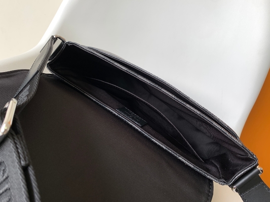 Louis Vuitton που μαρκάρεται την περιοχή τσαντών των ατόμων την τσάντα αγγελιοφόρων ΠΡΩΘΥΠΟΥΡΓΟΥ Damier ο από γραφίτη Μαύρος