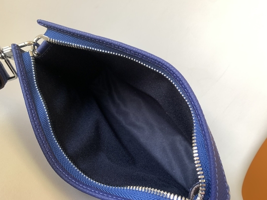 Μικρό διπλό φερμουάρ πορτοφολιών του Gaston Louis Vuitton LV Pochette φορετό 