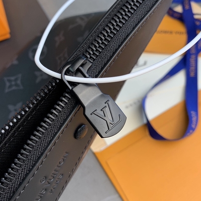 Μίνι πορτοφόλια Pochette σχεδιαστών δέρματος σκιών μονογραμμάτων για να πάει Louis Vuitton