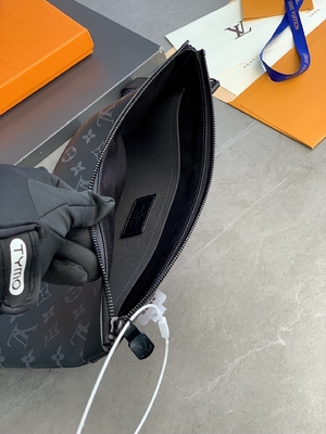 Μίνι πορτοφόλια Pochette σχεδιαστών δέρματος σκιών μονογραμμάτων για να πάει Louis Vuitton