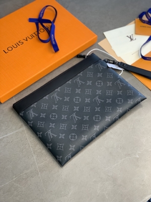 Μίνι πορτοφόλια Pochette σχεδιαστών δέρματος σκιών μονογραμμάτων για να πάει Louis Vuitton