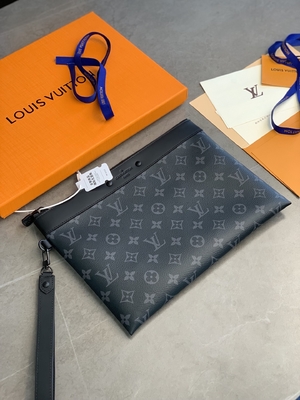 Μίνι πορτοφόλια Pochette σχεδιαστών δέρματος σκιών μονογραμμάτων για να πάει Louis Vuitton