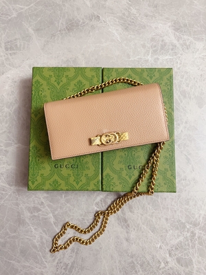 Ανοικτό ροζ πορτοφόλι της Gucci Python πορτοφολιών σχεδιαστών δέρματος μίνι WOC αλυσίδων με την ενδασφάλιση Γ