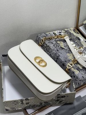 Μικροϋπολογιστής Montaigne 30 γυναικείου Dior άσπρη συνήθεια δέρματος τσαντών