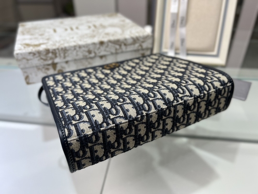 2 σε 1 μίνι Dior 30 μπλε πλάγιο Jacquard σακουλών Montaigne