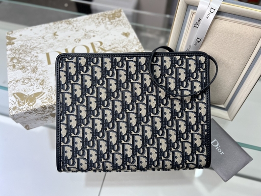 2 σε 1 μίνι Dior 30 μπλε πλάγιο Jacquard σακουλών Montaigne