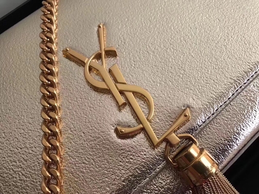Διευθετήσιμη Woc της Saint Laurent YVES SAINT LAURENT πολυεστέρα λουριών τσάντα με το ασήμι περάτωσης φερμουάρ