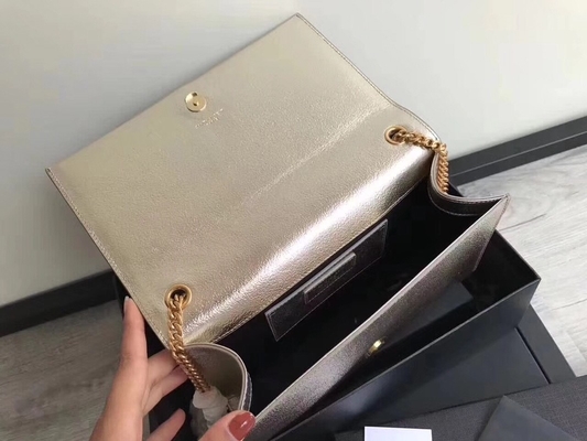 Διευθετήσιμη Woc της Saint Laurent YVES SAINT LAURENT πολυεστέρα λουριών τσάντα με το ασήμι περάτωσης φερμουάρ