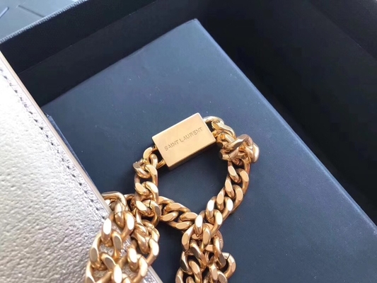 Διευθετήσιμη Woc της Saint Laurent YVES SAINT LAURENT πολυεστέρα λουριών τσάντα με το ασήμι περάτωσης φερμουάρ