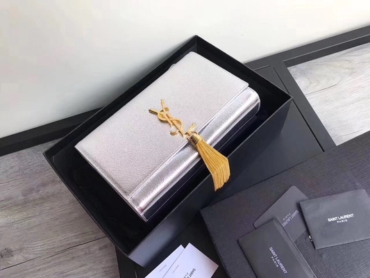 Διευθετήσιμη Woc της Saint Laurent YVES SAINT LAURENT πολυεστέρα λουριών τσάντα με το ασήμι περάτωσης φερμουάρ