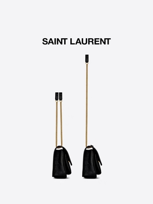 WOC της YVES SAINT LAURENT λαβών δέρματος που μαρκάρεται την τσάντα DND1N 1000 αγγελιοφόρων τη NIKI