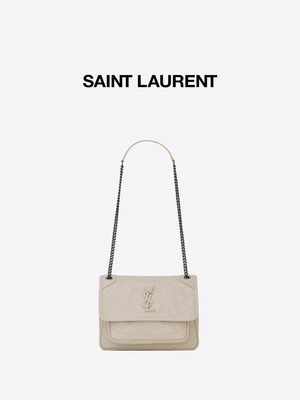 WOC της YVES SAINT LAURENT λαβών δέρματος που μαρκάρεται την τσάντα DND1N 1000 αγγελιοφόρων τη NIKI