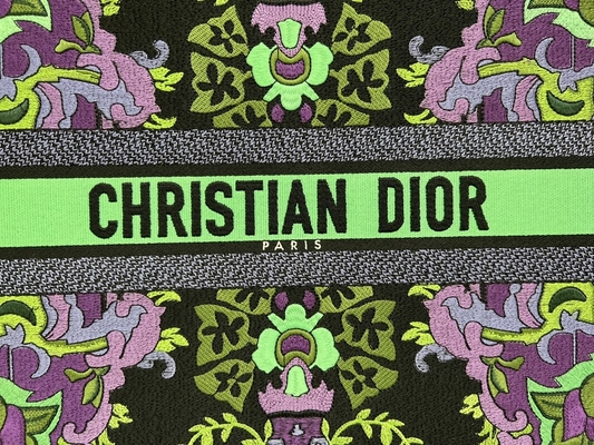 Συν την κεντητική Dior Μαρία Grazia Chiuri Bag Booktote μεγέθους