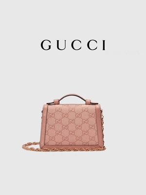 Της Gucci καμβάς που μαρκάρεται ρόδινος GG Ophidia τσαντών αγγελιοφόρων τη μίνι τσάντα ώμων