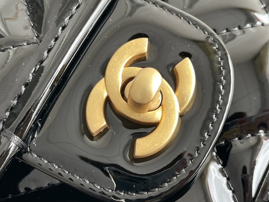 Chanel 22 μίνι σχεδιαστών χρυσή αλυσίδα περιόδου πορτοφολιών μαύρη με το χτύπημα πτώσης
