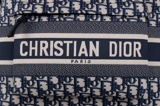 Σχεδιαστών μικρό Diortravel πλάγιο Jacquard Dior σακιδίων πλάτης μπλε