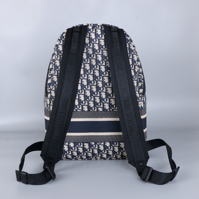 Σχεδιαστών μικρό Diortravel πλάγιο Jacquard Dior σακιδίων πλάτης μπλε