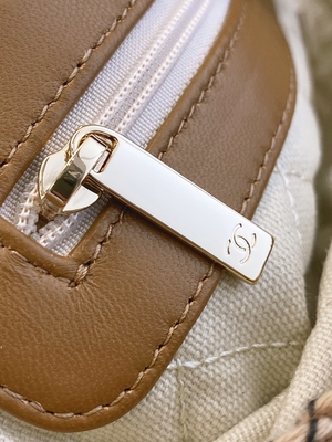 Μαρκαρισμένη Cusomised Raffia αχύρου τσαντών 22P Chanel αγγελιοφόρων τσάντα PU