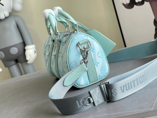 Τσάντα Keepall BandoulièRe 50 μονογραμμάτων σχεδιαστών της επιχειρησιακής LV μπλε τσάντα ταξιδιού