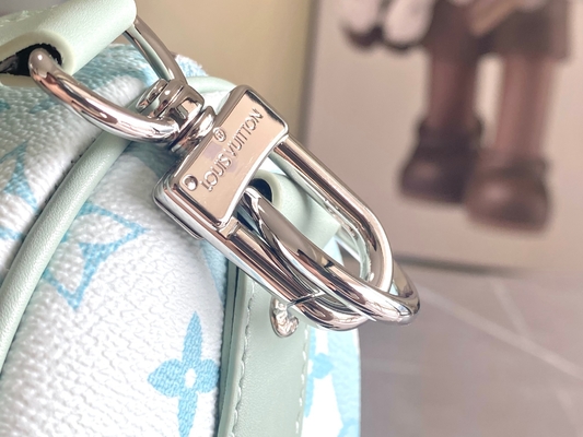 Τσάντα Keepall BandoulièRe 50 μονογραμμάτων σχεδιαστών της επιχειρησιακής LV μπλε τσάντα ταξιδιού