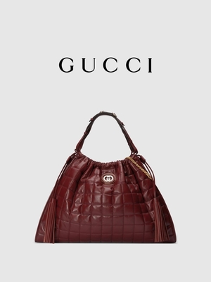 6Inch πορφυρή δέρματος τσάντα της Diana Gucci τσαντών περιποίησης μαρκαρισμένη Preloved